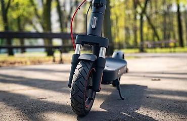 explore smart samokatları: Şəhər üçün elektrik skuteri - Güclü ön asqı sistemi: ön — 2