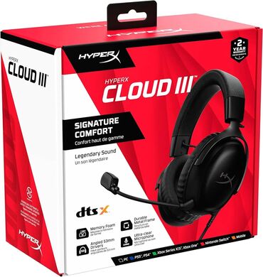 без проводной микрафон: Наушники hyperx cloud 3 б/у Играли 3 недели,брали за 7к Цена из за