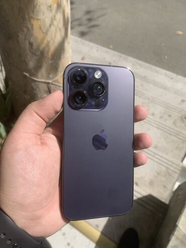 Apple iPhone: IPhone 14 Pro, 128 GB, Deep Purple