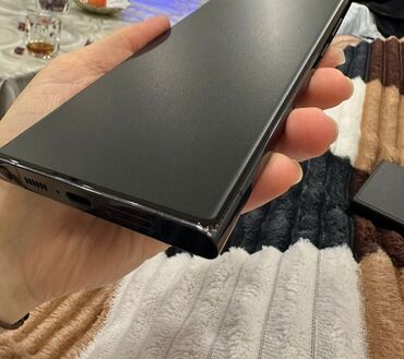 стеклянный телефон флай: Samsung Galaxy S23 Ultra, цвет - Черный, Две SIM карты