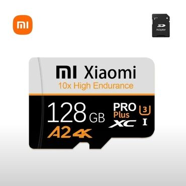 Yaddaş kartları: Xiaomi microSDXC Pro Plus A2 U3 4K – 10x High Endurance yaddaş kartı