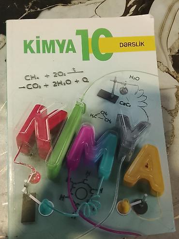 kimiya: Məhsul: “Kimya 10” dərsliyi Təsvir: - 10-cu sinif üçün rəsmi “Kimya” — 1