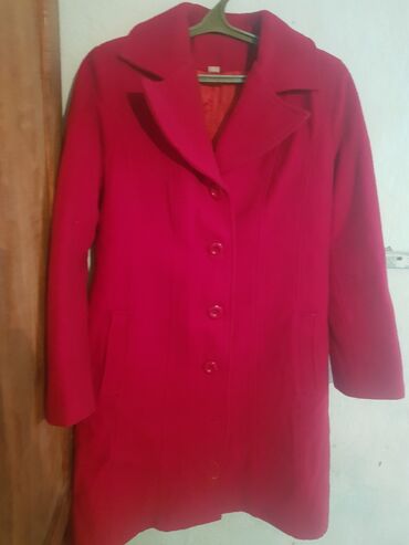 пальто красное: Пальто, 2XL (EU 44)