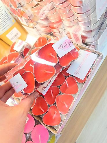 Свечи: В продаже свечи романтические Есть в форме сердца, есть просто — 7