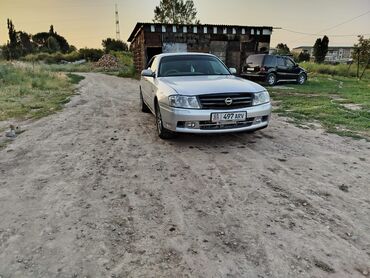 шыны на ниву: Серебристый седан Nissan Глория 2000 года объем 2.5 документы в