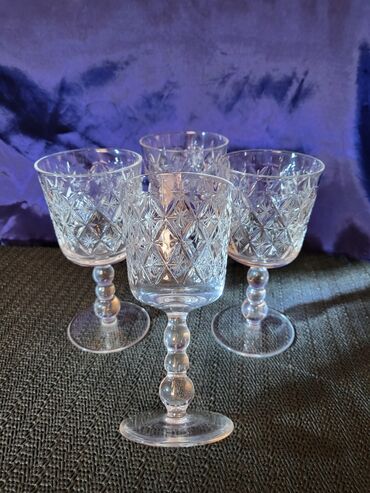 Čaše: Casice kristal,za zestoko pice iz 70ih. Casice za zestoko — 4