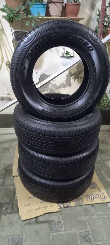 pajero disk: DUNLOP - GRANDTREK - 265/ 65 -R17 -112 S - 20 AT - M+S -Təkərləri
