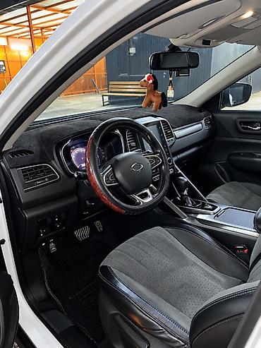 Renault Samsung: Самсунг QM6 (RENAULT Koleos для корейского рынка), белый кроссовер — 3