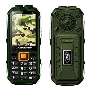lil solid accessories: Mobilni telefon Land rover K-6000 NOVO. Opis proizvoda: Poseduje slot — 3