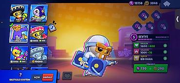 Digər: Brawl Stars oyun hesabı - Kupa: 12,298 Savaşçılar: 55/100 - Hesabda — 9