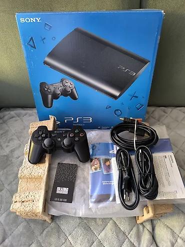 PS3 (Sony PlayStation 3): 🎮 Sony PS3 Super Slim 500GB + 50 igara ✅ TOP stanje — neotvarana / — 5