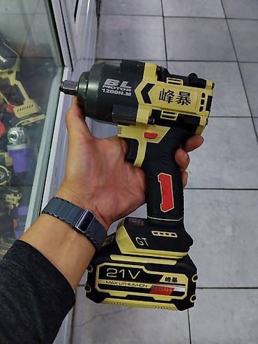 Аккумуляторный ударный гайковерт 21V BL MOTOR - Бесщеточный двигатель