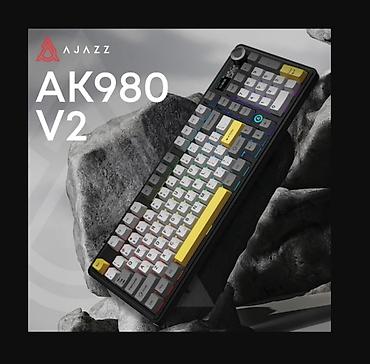 dtf printer: Клавиатура, Ajazz, Механическая, Bluetooth, Проводное подключение, Размер: 100% — 1