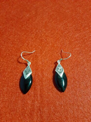 muški srebrni lančići: Clip-on earrings, Material: Silver