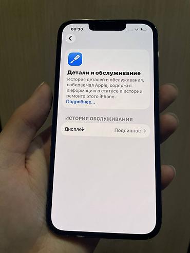 128: IPhone 13 Pro, Новый, 128 ГБ, Графит, Зарядное устройство, Кабель, Коробка, 100 % — 4