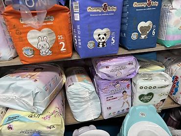 детские пеленки: Подгузники Mommy baby, Размер 2, Одноразовые — 1