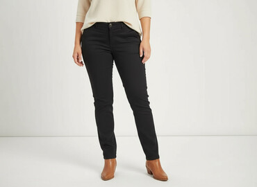 semper ubrania: Material trousers for women, size XL