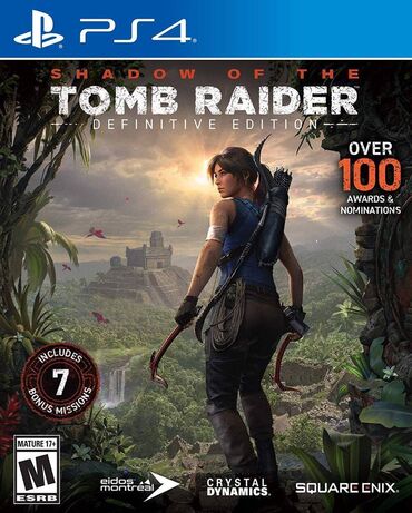 Клавиатуры: Оригинальный диск!!! Shadow of the Tomb Raider на PlayStation 4 -