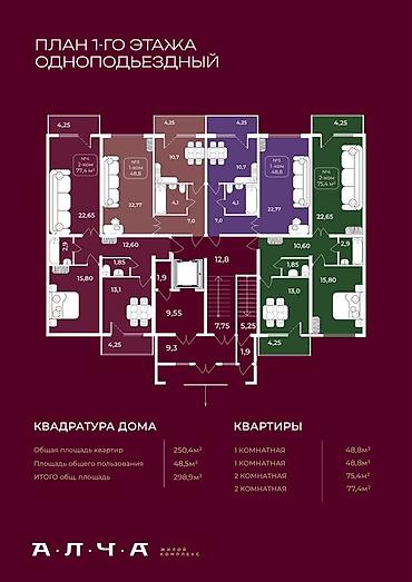Новостройки от застройщика: Строится, 108 серия, 1 комната, 49 м² — 16