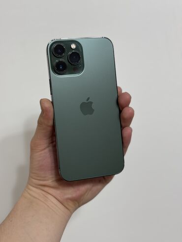 айфон 7 8: IPhone 13 Pro Max, Колдонулган, 256 ГБ, Жашыл, 82 %