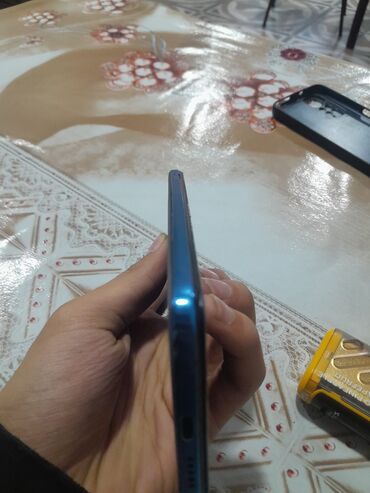işlemiş soyducu: Redmi 11, 128 GB, rəng - Mavi, Barmaq izi, Face ID