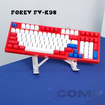 клавиатура на ноутбук: Продаю Механическую клавиатуру FOREV FV-K98 На синих свичах