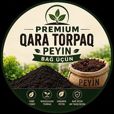 Bitki torpaqları: Premium Qara Torpaq və Orqanik Peyin – bağ və tərəvəz sahələri üçün — 1