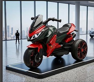 electric moto: Uşaq elektrikli üçtəkərli motosikl – sport dizayn - Korpus — 1