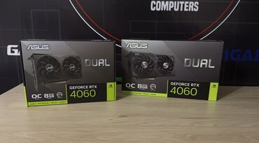 ноутбук 4060: Видеокарта Asus GeForce RTX 4060, 8 ГБ, Б/у