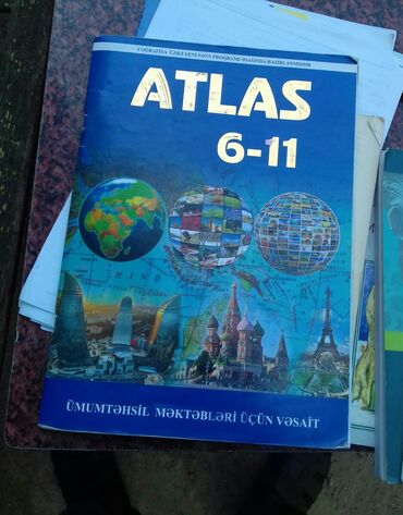 antik kitab: Atlas satılır yaxşı vəziyəydədir heç istifadə olunmayıb
