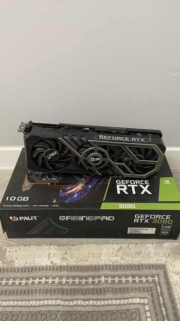 Видеокарты: Видеокарта, Б/у, NVidia, GeForce RTX, 10 ГБ, Для ПК