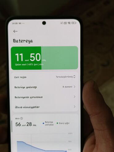 telefonlar not 8: Redmi 12, 128 GB, Barmaq izi