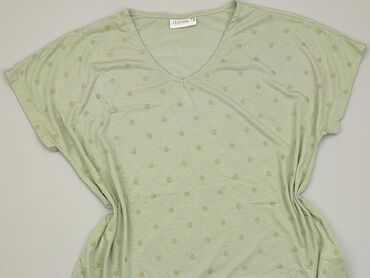 zielone t shirty: T-shirt, Janina, 3XL, stan - Idealny