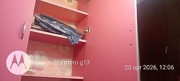 Digər dolablar: İkiqapılı divar şkafı – çəhrayı - Material: laminat/MDF tipli lövhə - — 4