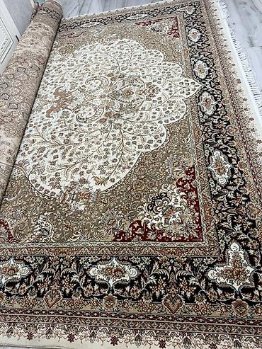 sederek instagram: İran üslubunda naxışlı xalça -Ölçü 5x6 - Material: sıx toxunuşlu — 1