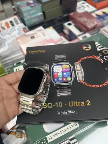 saatlar instagram: Yeni, Smart saat, Apple, Аnti-lost, rəng - Gümüşü