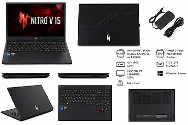 ноутбуки с 3050: Игровой ноутбук Acer Nitro V 15 - Экран 15.6" IPS, Full HD 1920×1080 — 3