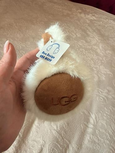 bulutuzlu nausnik: UGG brend üslubunda qulaq isidici (ear muff),yenidir — 2