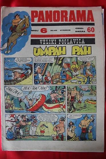 posta crvenka: STRIP REVIJA PANORAMA 5, 6, 8-13, 15, 17-21 (1965-66) | Strip revija — 1