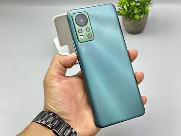 pro 11: Infinix Hot 11S, Б/у, 64 ГБ, цвет - Зеленый, 2 SIM — 1