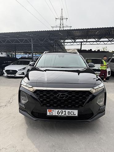 Hyundai Santa Fe: 2019 г., 2 л, Автомат, Дизель, Кроссовер at lalafo.kg Hyundai Santa Fe: 2019 г., 2 л, Автомат, Дизель, Кроссовер