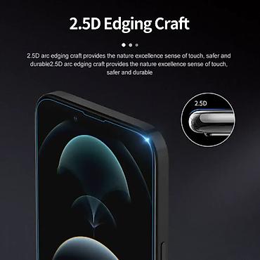 Zaštitne folije i stakla za telefone: Nillkin zaštitno staklo H+ Pro za iPhone 13/13 Pro/14/16e 6.1. Top — 8