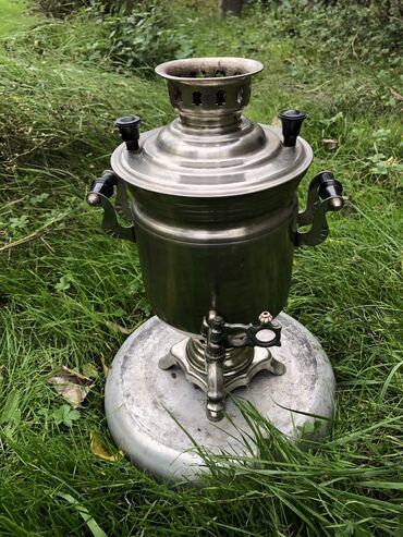 Samovarlar: İşlənmiş Od Samovar, 2 l, Ünvandan götürmə