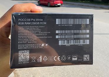 x6pro poco: Poco X8 Pro, 256 GB, rəng - Ağ, Zəmanət, Kredit, Sənədlərlə — 2
