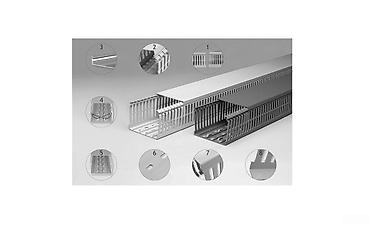 PVC kabel kanalı və perforasiyalı kabel kanalları PVC Kabel Kanalı və