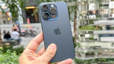 Təsbehlər: IPhone 15 Pro, 256 GB, Zəmanət, Kredit, Barmaq izi