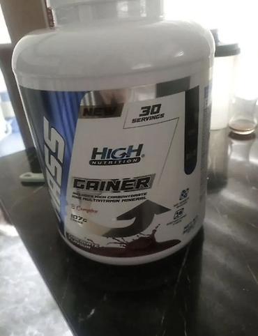 High Nutrition Gainer – kütlə və enerji üçün kompleks qida əlavəsi. - lalafo.az -da High Nutrition Gainer – kütlə və enerji üçün kompleks qida əlavəsi. -