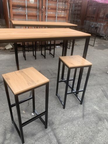 Столы и стулья для кафе: Стол и стул для кафе, Новый, Платная доставка, Самовывоз — 8