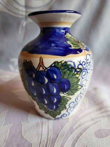 Ostali kućni dekor: Vazica nova dipinto amano,italijanska rucno oslikana iz 70ih. Vaza — 5