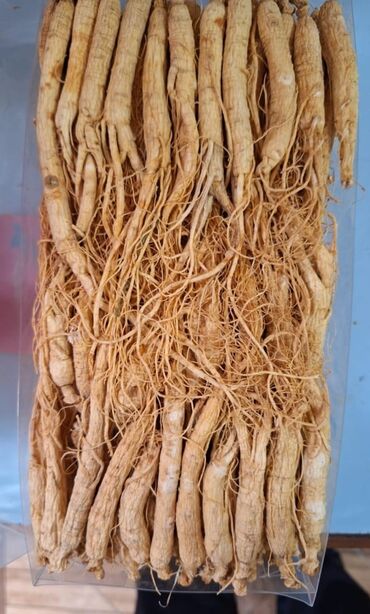 Digər qida məhsulları: Jenşen 4 illik, 5 il yarımlıq, 7-8 illik jenşenlər, 10 illik — 5